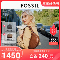 FOSSIL 化石腋下包单肩手提包小众高级时尚感通勤真皮女包