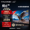 FFALCON 雷鳥 鵬6 24款 65英寸游戲電視 4K超薄全面屏 MEMC