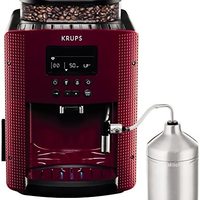 Krups 克鲁伯 EA816570 Espresseria 自动咖啡机 自动显示，红色