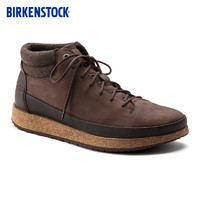 BIRKENSTOCK秋冬男女同款牛皮革涂油休闲鞋Honnef High系列 棕色常规版1020399 46