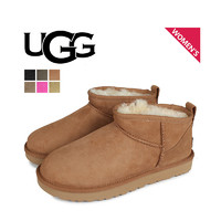 黑卡會員：UGG 女士秋冬保暖棉鞋羊毛經典迷你特別款短加絨雪地靴套鞋 1116109