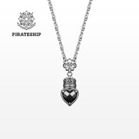 PIRATESHIP 海盗船 银饰女王银项链女锁骨链设计感复古轻奢冷淡风小众2021新款