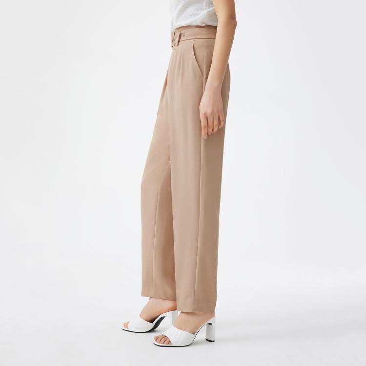 LILY丽丽 商务舒适垂顺小脚锥形裤西装裤女