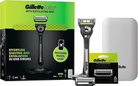 Gillette 吉列 男士 剃須刀 + 8 片剃須刀片高級磁性支架和旅行盒