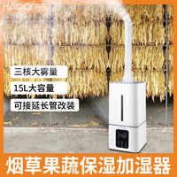 HAOQI 浩奇 工业加湿器大雾量商用型蔬菜保鲜水果消毒水喷雾烤烟叶回潮机