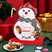GuyLiAN 吉利莲 圣诞树雪人巧克力圣诞节礼盒糖果零食