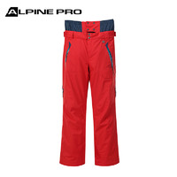 ALPINE PRO 阿尔派妮 男士户外加厚防风保暖防水透气PTX滑雪裤