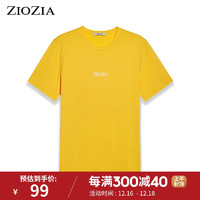 ZIOZIA 黄色舒适短袖ZTB02405U