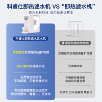 Claroswiss 科睿仕 瑞士科睿仕伯尔尼纳即热滤水饮水机一机一芯