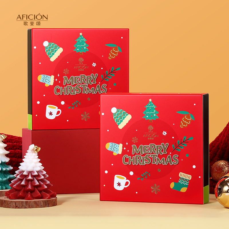 歌斐颂黑巧克力礼盒装小圣诞节送男女友表白纪念品