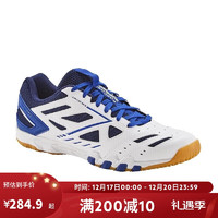 DECATHLON 迪卡儂 乒乓球鞋運動鞋室內舒適透氣男女春夏IVE3藍白拼色43-4265907