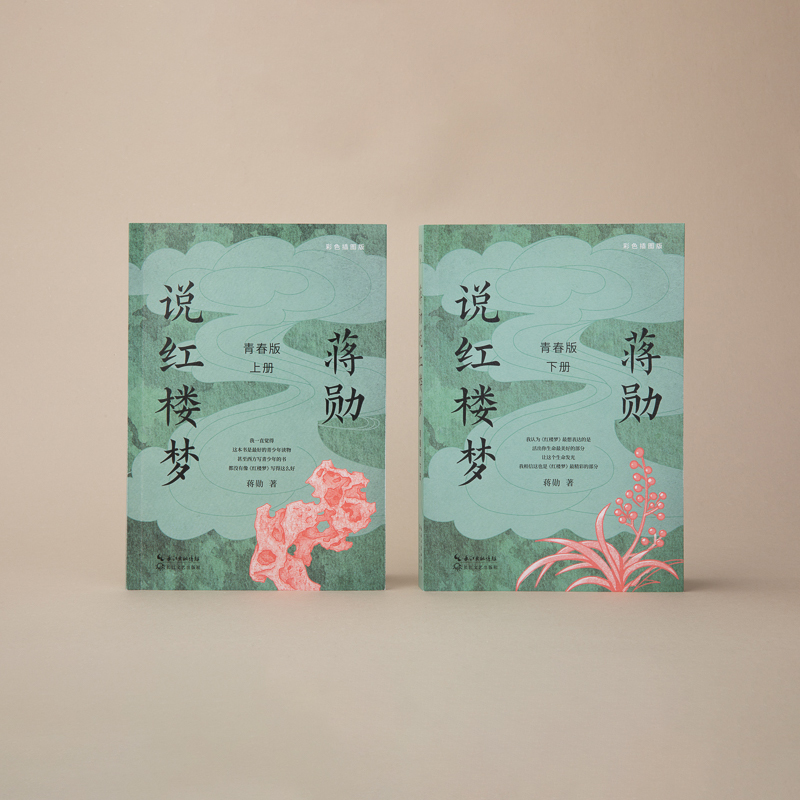 当当网 蒋勋说红楼梦 青春版2册 蒋勋 青少年读物文学评论与鉴赏 文学理论 中国文学研究 北京日报出版社 理想国 书籍
