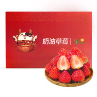 yuguo 愉果 大凉山奶油草莓 凉山奶油草莓礼盒装2斤