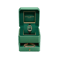 cdf會員購、母親節好禮：LOLA ROSE Austen系列 小綠表 LR2136 鋼帶禮盒套裝
