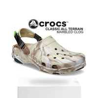 crocs 卡駱馳 日本直郵Crocs 男士涼鞋拖鞋 207887-2y3休閑輕便經典舒適