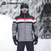 ALPINE PRO 阿尔派妮 男士秋冬情侣款PTX防风保暖羽绒加厚成人单双板滑雪套装