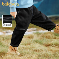 88VIP：巴拉巴拉 宝宝加绒恐龙牛仔裤