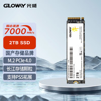 GLOWAY 光威 2TB SSD固態硬盤 M.2接口(NVMe協議) PCIe 4.0x4 長江存儲顆粒 弈二代系列