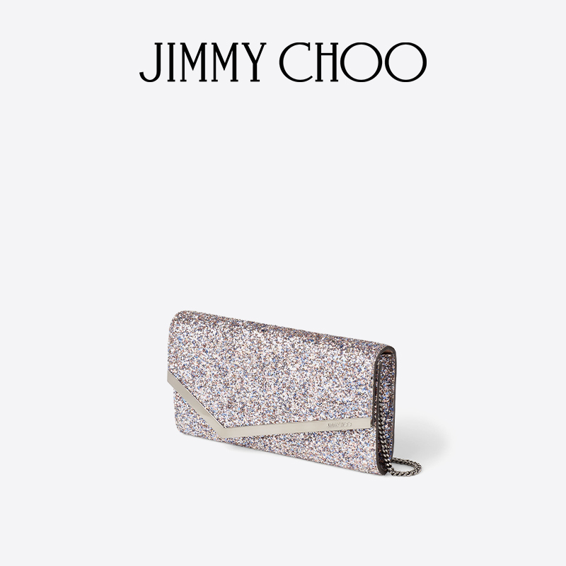 JIMMY CHOO  闪粉手拿包链条包 J000163925