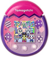 TAMAGOTCHI Pix 派对 电子游戏机 气球 42905 紫色