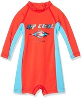 RIP CURL LIP Carl 儿童长袖*衣 连体衣(防紫外线)[S05-865 / BOYS LS UV RUSHGUARD ] 大海 儿童 可爱