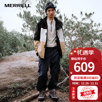 迈乐（Merrell）男女户外冲锋衣三合一保暖御寒可拆卸2件套防风徒步登山外套山系 MC2249020-BK02黑色(男款) XL