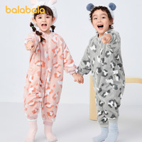 88VIP：巴拉巴拉 儿童法兰绒保暖连体衣