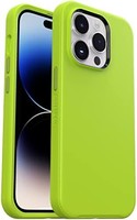 OtterBox 水獭 SYMMETRY 系列 + *手机壳,带 MagSafe 适用于 iPhone 14 Pro(仅限) - LIME ALL YOURS (*)