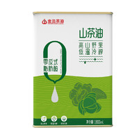 金浩零反式脂肪酸山茶油1.8L*1瓶低温冷榨油茶籽油 食用油