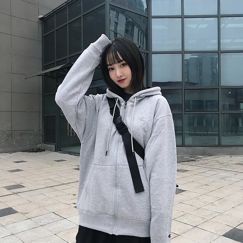 Champion 冠军 网球穿搭开衫卫oversize