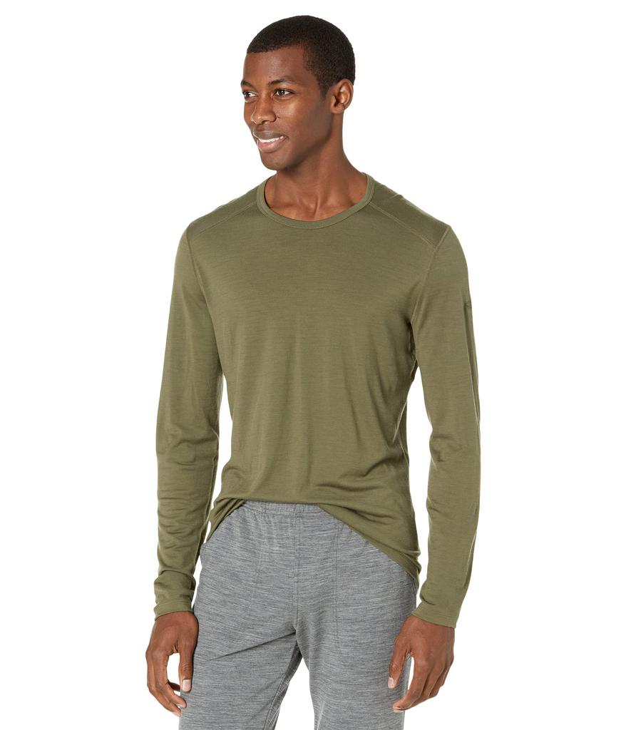 破冰者 icebreakerOasis Mid-Weight Merino Long Sleeve Crewe