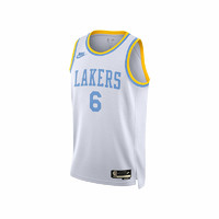 NIKE 耐克 洛杉矶湖人队 DRI-FIT NBA JERSEY 男子球衣DO9448-101