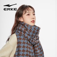 限尺碼：ERKE 鴻星爾克 情侶時尚針織圍巾 ERWIK10529807