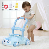 Baoli 宝丽 婴儿学步车防侧翻宝宝手推车学走路一周岁礼物儿童玩具助步车 蓝色学步车