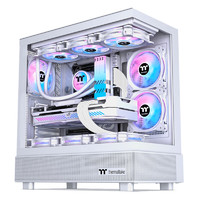 Thermaltake 曜越 鋼影 透S MINI-ITX機箱 側透 白色