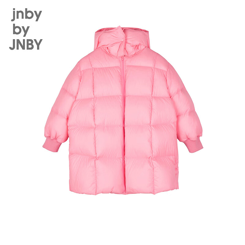 jnby by JNBY江南布衣童装23冬羽绒服长款男女童1NAC10990 620樱花粉 130cm