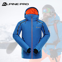 ALPINE PRO 阿尔派妮 户外秋冬男士成人滑雪服防水保暖登山服单双板滑雪上衣