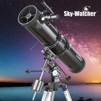 Sky-Watcher 星达 信达小小黑 1309反射式 反天文望远镜 高清高倍套机 1309eq2铝脚款标配