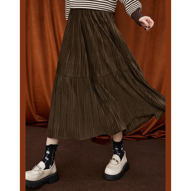 a02 休闲宽松半身裙 AES4Q7416G