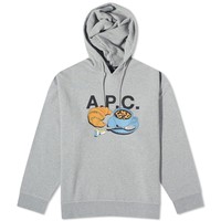 A.P.C. X END.联名 "咖啡俱乐部 "Pierre 连帽衫