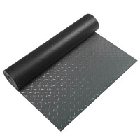 DIYIN 迪茵 PVC地垫加厚防滑垫防水脚垫门垫地胶 2.5mm厚灰人字1.6米宽15米长