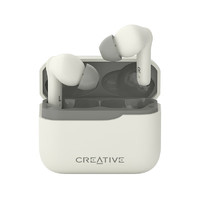 CREATIVE 創新 Zen air Plus 入耳式真無線主動降噪藍牙耳機 奶油色