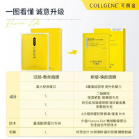 可丽金（COLLGENE）重组胶原蛋白安护焕颜面膜女5片/盒新年礼物 2盒