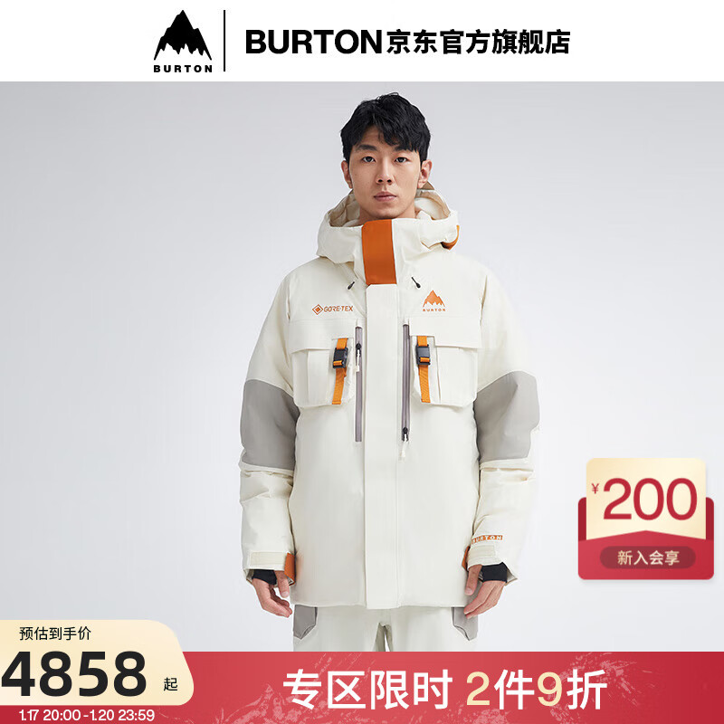 BURTON伯顿AIZAWA23-24男女WIZARDRY滑雪衣GORETEX 2L 999811 99981199202 L