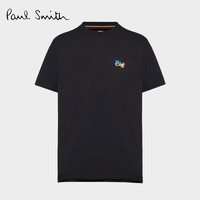 Paul Smith 保罗史密斯（paul smith）品牌logo字母印花男士圆领黑色T恤M1R-697P-HP3094-79-XL