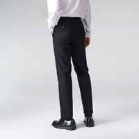 HLA 海澜之家 先锋系列西裤款纯色商务正装直筒挺括裤子男