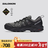 salomon 萨洛蒙 女款 户外运动舒适透气防水减震防护徒步鞋 X BRAZE GTX 磁铁灰 471807 5 (38)