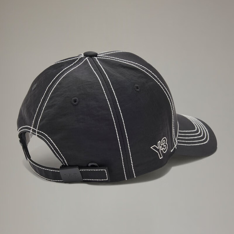 Y-3STITCH CAP y3夏棒球帽男女同款38H62993 黑色 OSFL