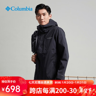 Columbia 24春夏哥伦比亚冲锋衣款款户外防风防水冲锋衣RE0086 010 S