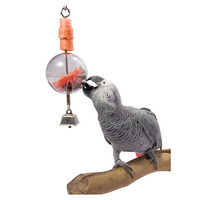 CAITEC 美国天堂鸟品牌 觅食铃铛球 鹦鹉漏食玩具 适合中小型鹦鹉